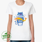 Женская футболка органик