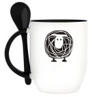 Кружка с ложкой