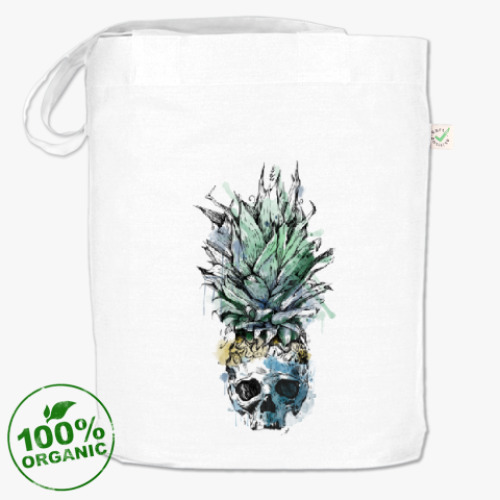 Сумка шоппер с принтом Череп