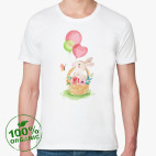 Мужская футболка органик