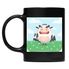 Кружка цветная UV-DTF