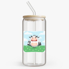 Банка с бамбуковой крышкой