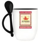 Кружка с ложкой