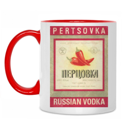 Кружка с принтом Перцовка