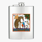 Фляжка стальная