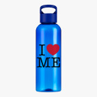 Прозрачная спортивная бутылка