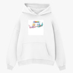 Толстовка худи оверсайз