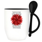 Кружка с ложкой