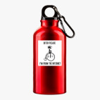 Металлическая бутылка 400 мл UV-DTF