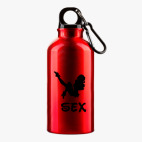 Металлическая бутылка 400 мл UV-DTF