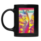 Кружка цветная UV-DTF