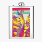 Фляжка стальная