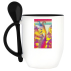 Кружка с ложкой