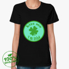 Женская футболка органик
