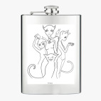 Фляжка стальная