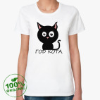 Женская футболка органик