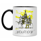 Кружка двухцветная