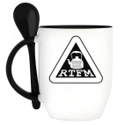 Кружка с ложкой