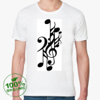 Мужская футболка органик