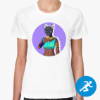 Женская спортивная футболка