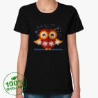 Женская футболка органик