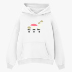 Толстовка худи оверсайз