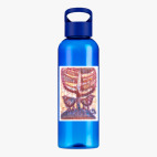 Прозрачная спортивная бутылка