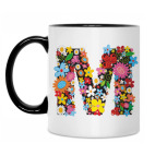 Кружка двухцветная