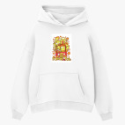 Толстовка худи оверсайз