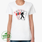 Женская футболка органик