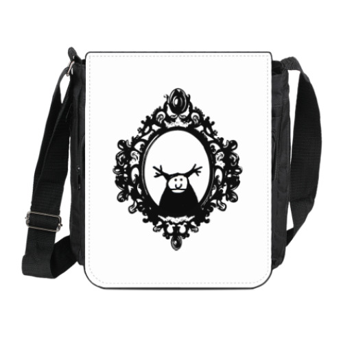 Сумка на плечо (мини-планшет) с принтом Dear Deer