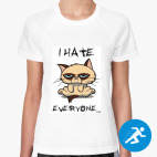 Женская спортивная футболка