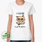 Женская футболка органик