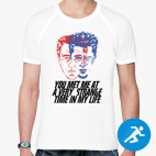 Мужская спортивная футболка