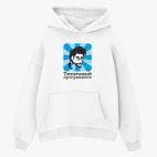 Толстовка худи оверсайз