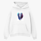 Толстовка худи оверсайз