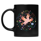 Кружка цветная UV-DTF