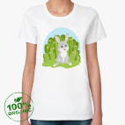 Женская футболка органик