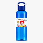 Прозрачная спортивная бутылка