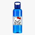 Прозрачная спортивная бутылка