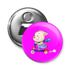 Хрюндель на самокате