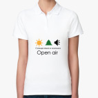 Женская рубашка поло