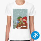 Женская спортивная футболка