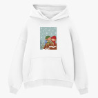 Толстовка худи оверсайз