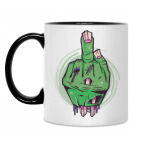 Кружка двухцветная