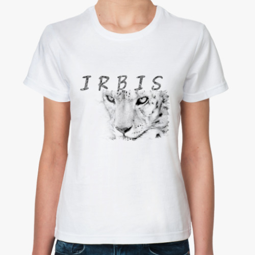Классическая футболка  Ирбис