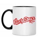 Кружка двухцветная