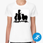 Женская спортивная футболка