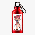 Металлическая бутылка 400 мл UV-DTF