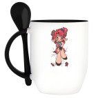 Кружка с ложкой